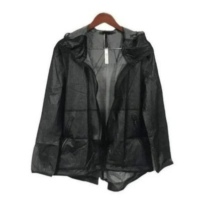Lululemon Sheer Joy Black Windproof Waterproof Jacket Lightweight, Size 6 New