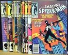 LOT of 13 THE AMAZING SPIDER-MAN #252 to #264 From FINE to VF MARVEL 1984-1985