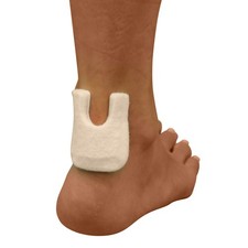 U Shaped Skived Felt Callus Horseshoe Pads - Adhesive Foot Pads That Protect ...