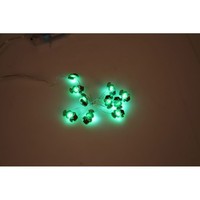 Lichterkette Lichtkette Weihnachtsbeleuchtung Festtagsmuffel 20 LED Warmweiß