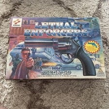 Lethal Enforcers For The Mega-CD, Including Game and Gun