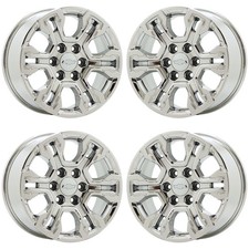 18 Chevrolet Silverado 1500 Bright Chrome Wheels Factory Oem 14089 Exchange 18 Chevrolet Silverado 1500 Bright Chrome Wheels Factory Oem 14089 Exchange