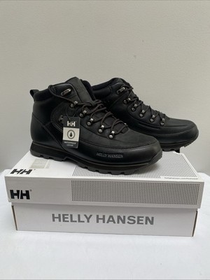 HELLY HANSEN Forester Gr 43, Wasserfester Schnürstiefel, Schwarz, neu