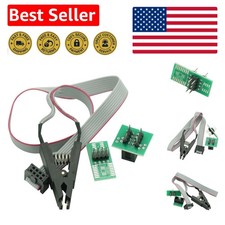 Soic8 Clip For Eeprom 9325 24cx In-circuit Programming 2 Adapters