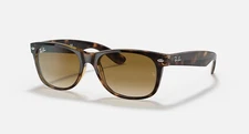 Ray Ban Wayfarer RB2132 710 Light Havana Frame Brown G15 Lens BRAND NEW w/ Tags