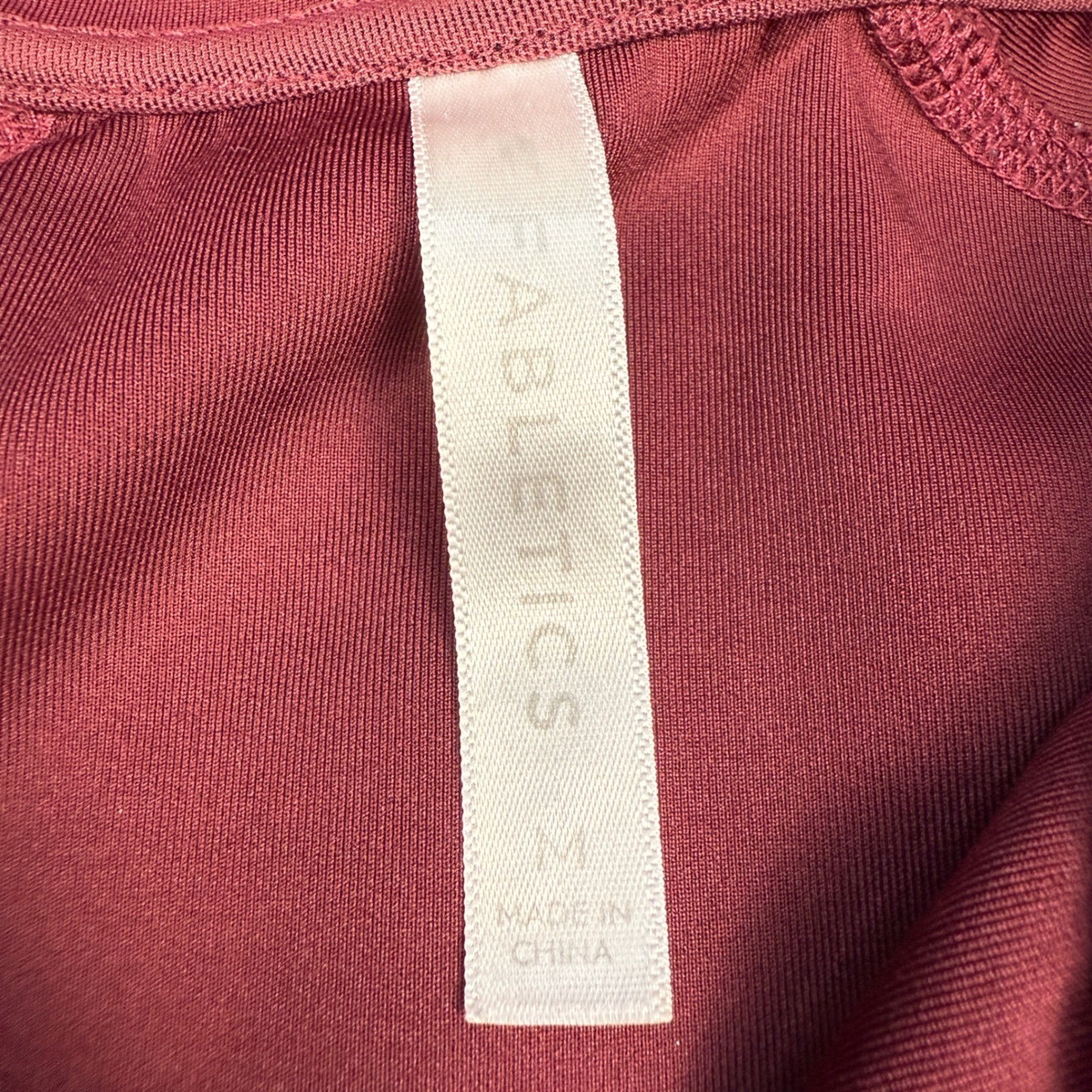 Fabletics Pullover Medium Burgundy Long Sleeve Qu… - image 6