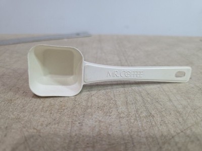 Community Spoon Clockwork ラップコア ミクスチャー Vintage Mr. Coffee Scoop 5 3/8” Long Handle White Plastic