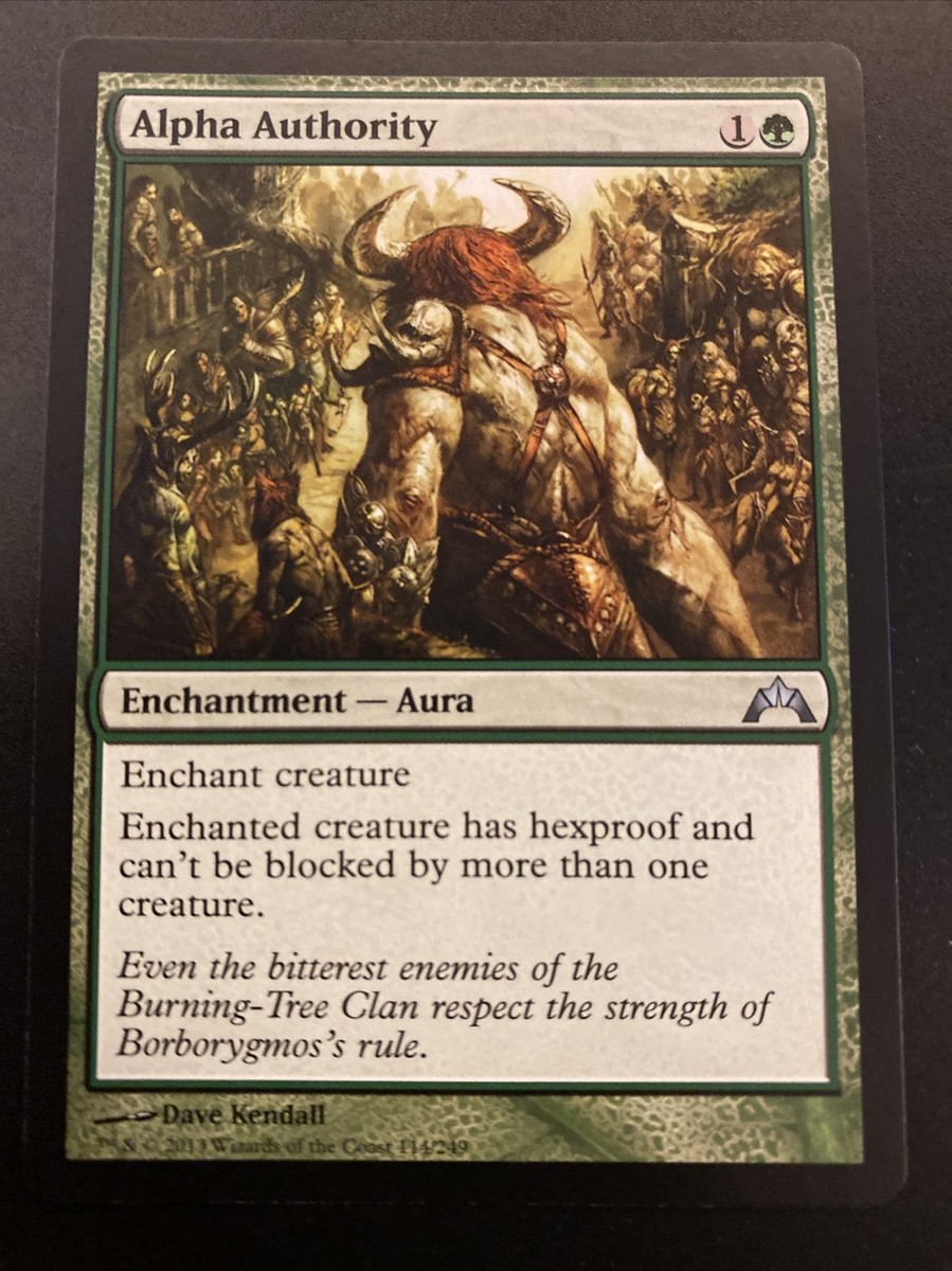 1 X Alpha Authority MTG Gatecrash Set #114/249 Uncommon NM 1 X Alpha Authority MTG Gatecrash Set #114/249 Uncommon NM