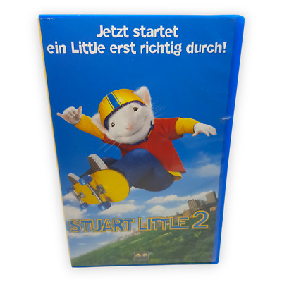 Stuart Little 2 VHS Video Kassette Film Geena Davis Hugh Laurie Maus Kind 2002