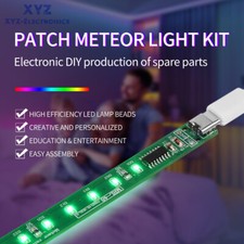 Soldering Practice 4 Colors SMD Circuit Board LED Electronics Project DIY Kit