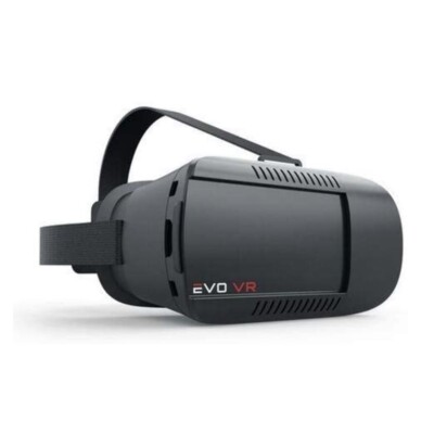 Evo Vr Virtual Reality Headset for All Smartphones IOS & Android Color Black New