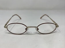 Nutmeg Collection NM#91 BRN/GD 40-19-125 Brown/Gold Eyeglasses Frame KW88