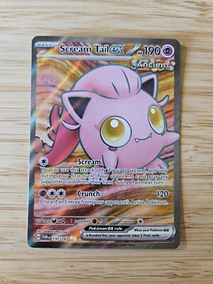 Scream Tail ex 197/167 Twilight Masquerade (TWM) NM Full Art