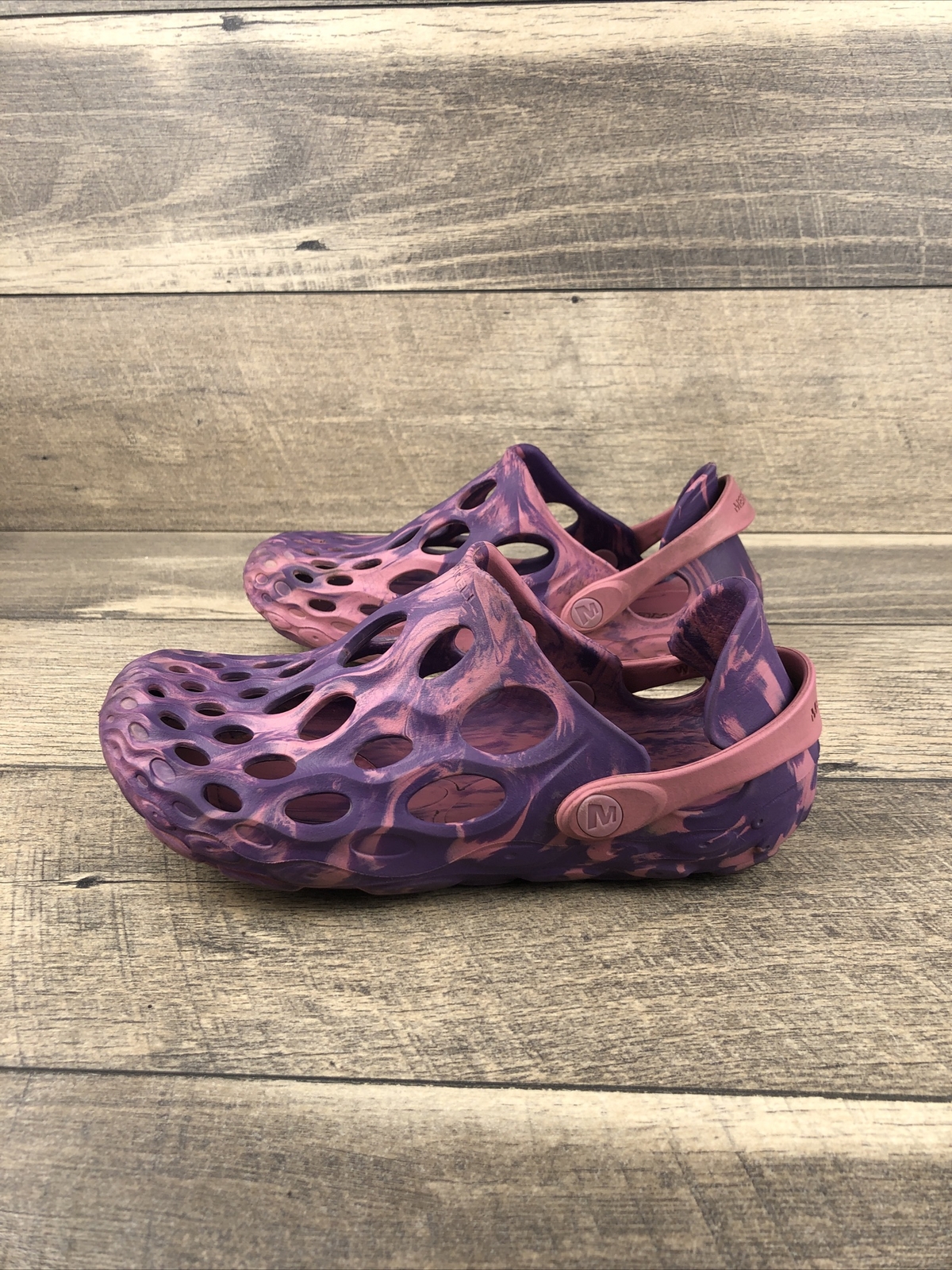Scarpa da acqua Merrell Hydro Moc viola rosa in gomma. 6 donna