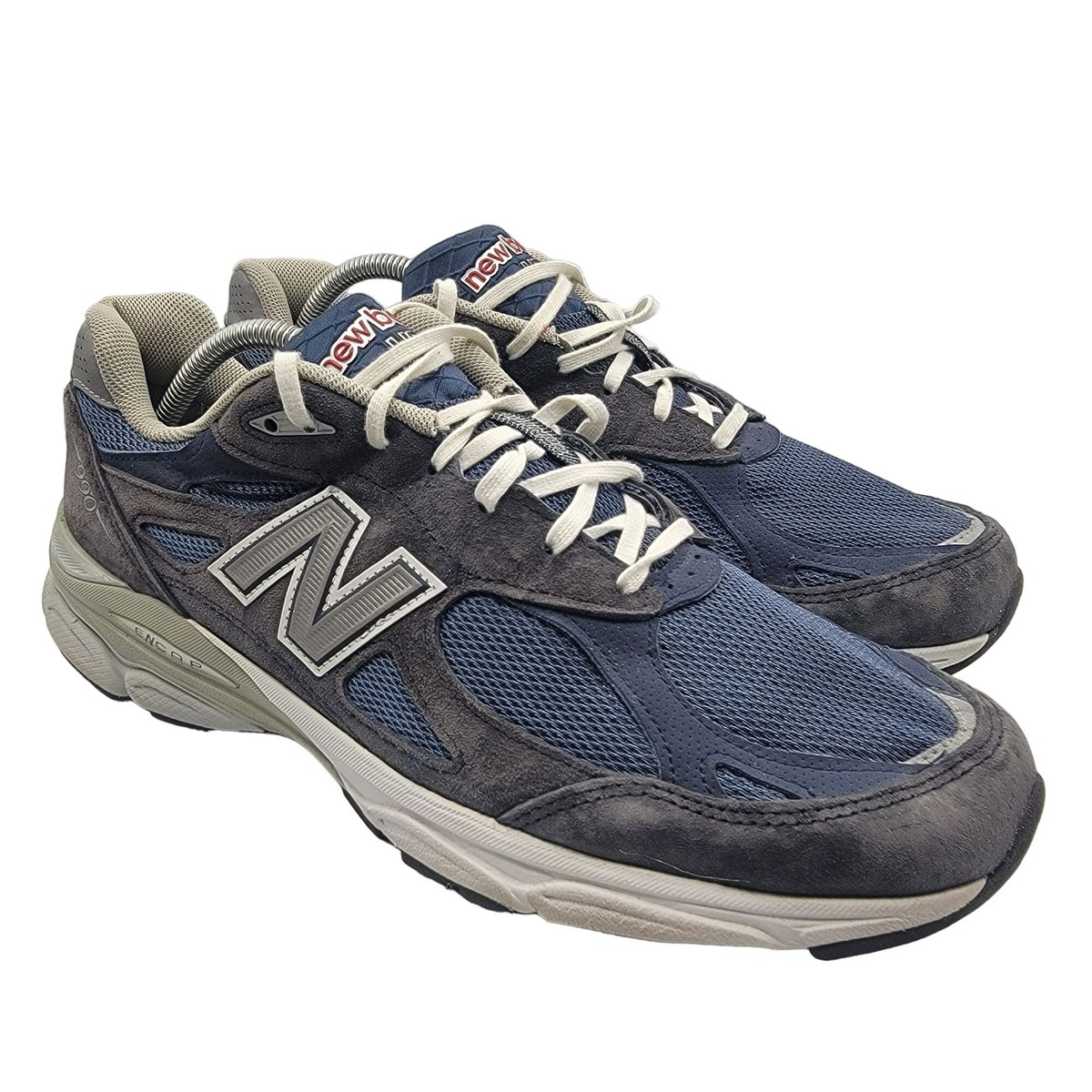 New Balance 990 Mens 11 Blue Sneakers Shoes Athletic Low Top Lace Up USA  M990NV3