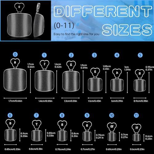Fake Toenails 120PCS Soft Gel Full Cover Toe Nail Tips Matte Press Matte-120 - Bild 5 von 7