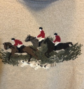 ralph lauren horse sweater
