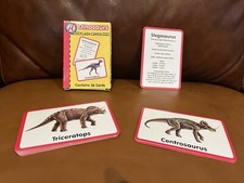 Dinosaurs - 36 Flash cards- Images And Facts
