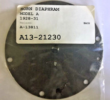 C15 Model A Ford 1928-31 Aooga Ahooga Ahoogah Horn Diaphragm C15 Model A Ford 1928-31 Aooga Ahooga Ahoogah Horn Diaphragm