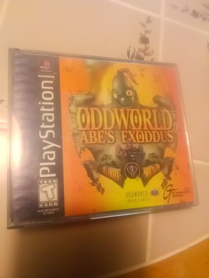 Oddworld: Abe's Exoddus (Sony PlayStation 1) PS1 Complete Tested w/ Manual
