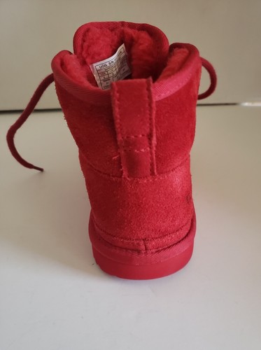 UGG Neumel II Classic Chukka Boots Big Kids' Size US 4 Samba Red In Box - 第 9/12 張圖片