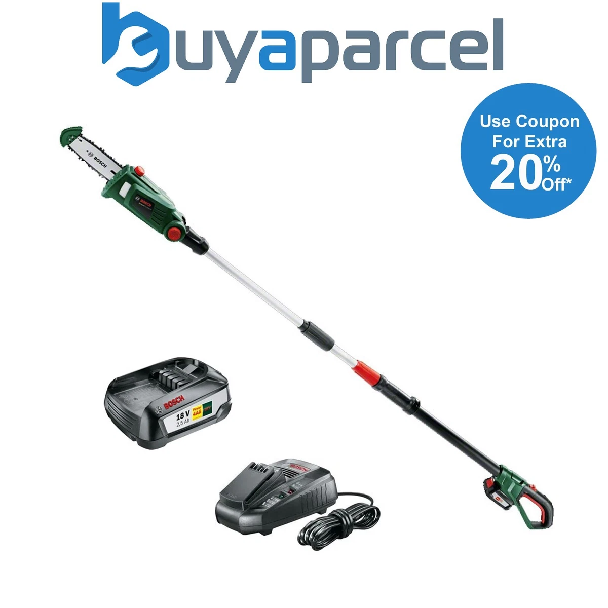 Bosch universalchainpole 18 extendable on sale chainsaw