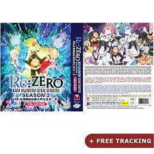 Box Dvd Re: Zero Kara Hajimeru Isekai Seikatsu Dub + Filmes