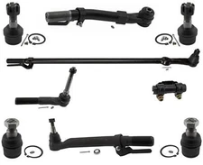 For Ford F250 F350 Super Duty 05-16 Out Tie Rod Ends Drag Link kit 4 Wheel Drive