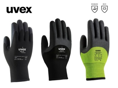 Uvex Unilite Thermo Handschuhe Winter/Coldstore Thermo gefütterte Handschuhe Std/Plus/Schnitt C