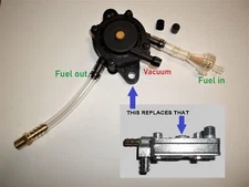 LMH CARBURETOR FUEL PUMP FOR TECUMSEH ENGINE on MILLER WELDER BLUE STAR 2E