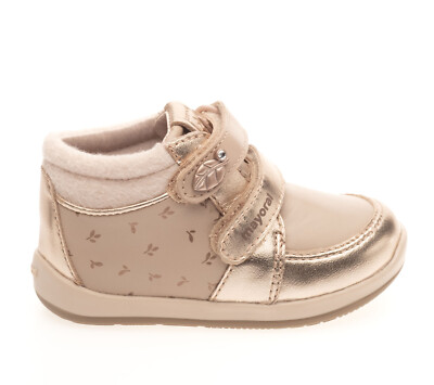 SCARPE SNEAKERS NEONATA MAYORAL 42112 PELLE 86 ORIGINALE AI 2021