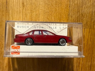 Top: Busch 47600 Chevrolet Caprice Limousine Rot Automodell 1:87 OVP!
