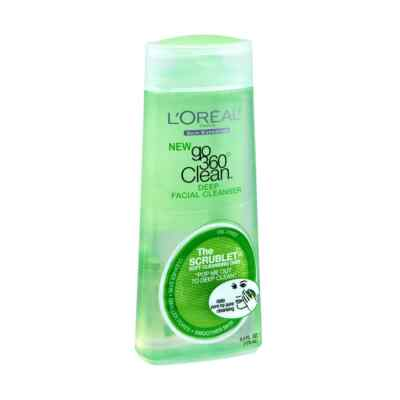 #ad #ad NEW L#x27;Oreal Paris quot;Go 360 Cleanquot; Deep Facial Cleanser w Scrublet 6 oz. Oil Free $24.99