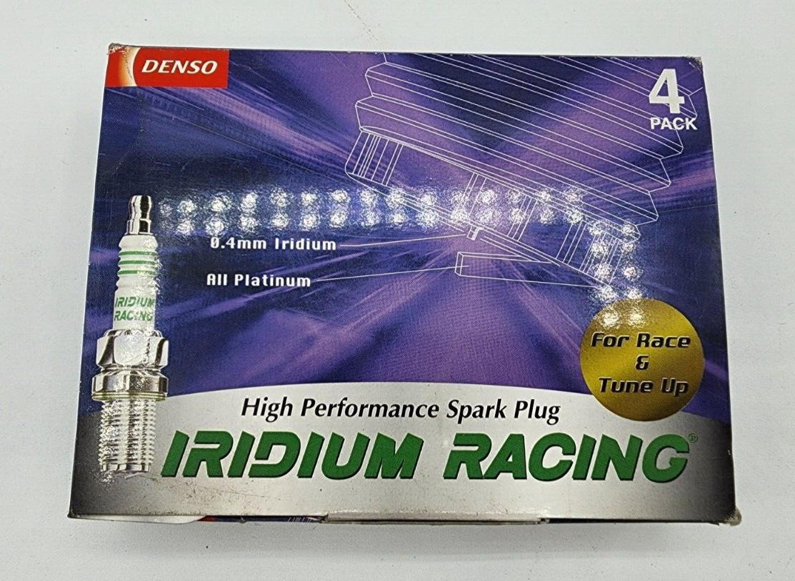 Denso Iridium Racing Spark Plugs IWM01-32 #4 IWM0132 5728 #4 Set of 4