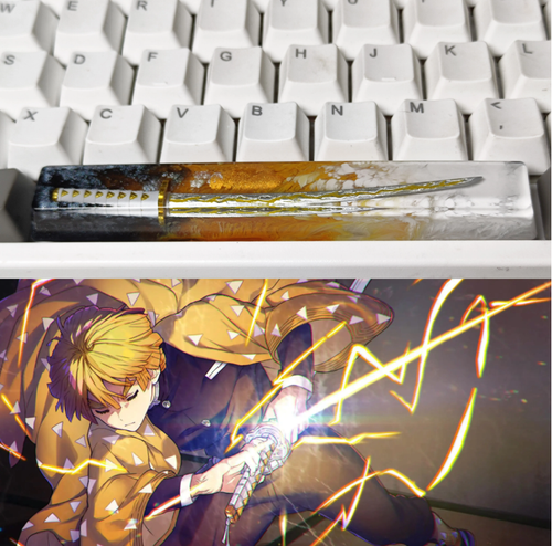 Demon Slayer Resin Keycap DIY 1*6.25u Spacebar OEM Profile For Cherry MX - Picture 11 of 17
