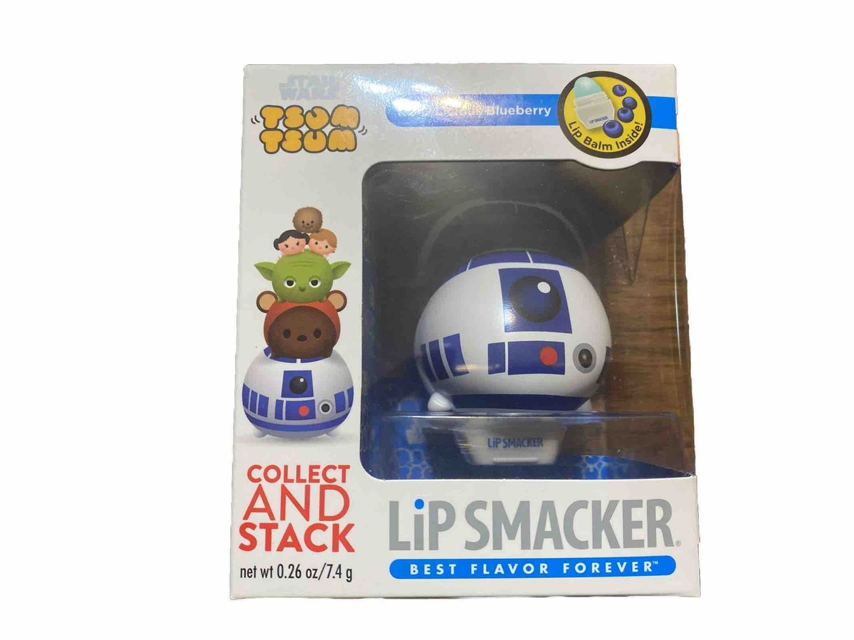 STAR WARS R2-D2 Lip Smacker Lip Balm Licious Blueberry TSUM TSUM