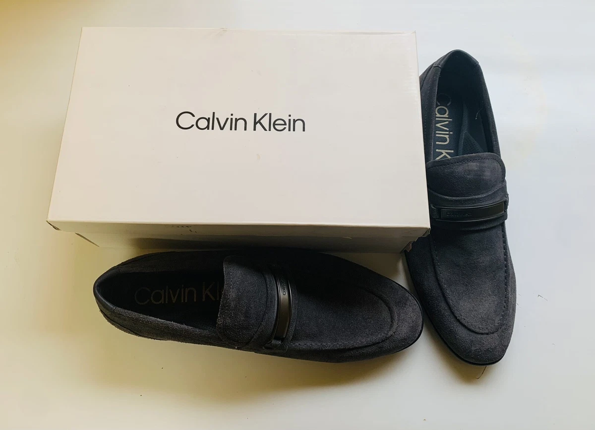 Calvin Klein Suede Blue Dress Shoes for Men for sale | eBay display picture 1