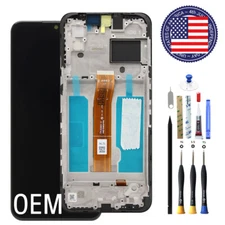 OEM LCD Display Touch Screen Digitizer Assembly Frame For Nokia C210 TA-1584