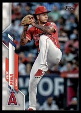 2020 Topps Baseball Felix Pena Los Angeles Angels #U-18