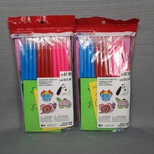 2x Creatology DIY Valentine Cards Kit Makes 12 24 total Markers Stickers Foam