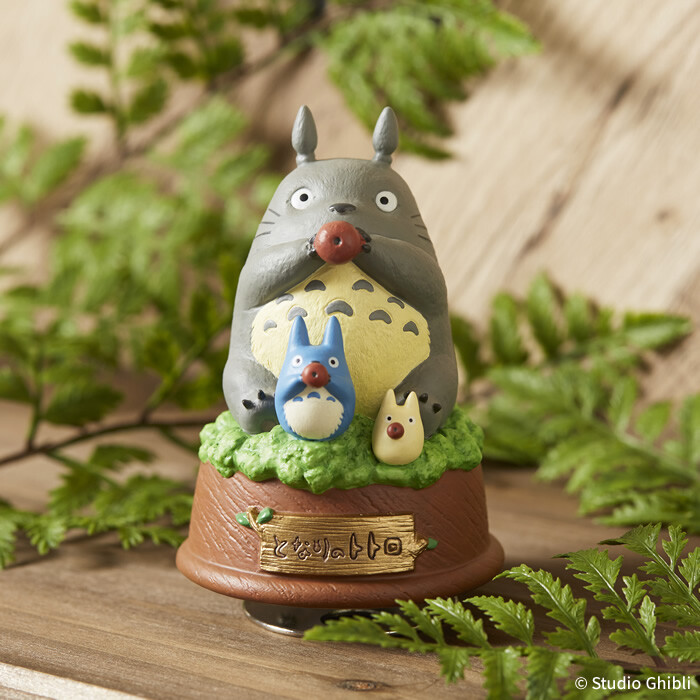 Studio Ghibli My Neighbor Totoro Porcelain Music Box Figure Japan