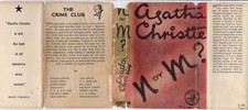 AGATHA CHRISTIE - N OR M? - UK 1ST 1941 w/DJ NOT PRICE CLIPPED