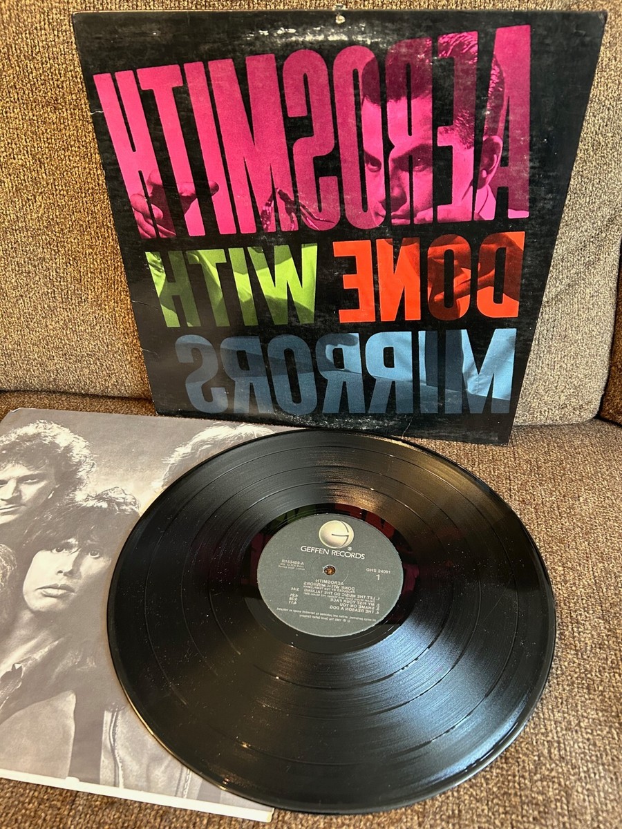 欧LP Aerosmith Done With Mirrors 00602547953858 Geffen Records, Universal Music Group International /00260 AEROSMITH Done With Mirrors 1985 Geffen LP GHS 24091 EXC