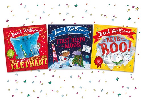 DAVID WALLIAMS *NEW SEALED* INCLUDES 3 BOOKS FABULOUS STORIES FOR THE VERY YOUNG - Picture 2 of 7