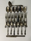 Vtg Wm A Rogers Oneida Spoons Forks Knives Silver Plate 21 Pc W/ Ladle