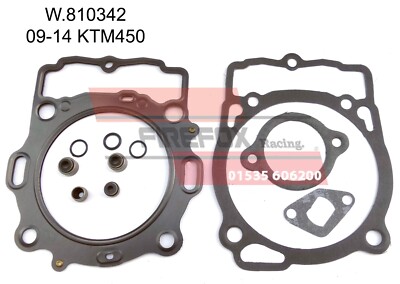 KTM450EXC KTM 450 EXC 2013 auch 500 und 530 Top End Dichtungssatz