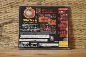 NBA Jam Tournament Edition Sega Saturn SS Japan Very Good Condition!