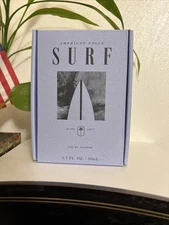 American Eagle Outfitters SURF Eau De  Cologne 1.7 Oz/50 mL SEALED & New