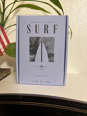 American Eagle Outfitters SURF Eau De  Cologne 1.7 Oz/50 mL SEALED & New