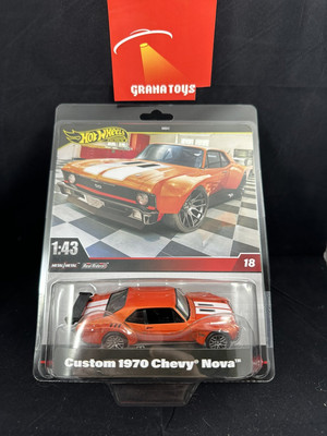 Custom 1970 Chevy Nova #18 2025 Hot Wheels 1:43 Scale Mix G